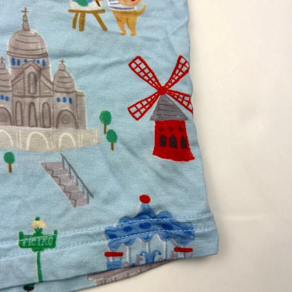 Little Sleepies Blue Weekend in Paris Top - Picture 2 of 5